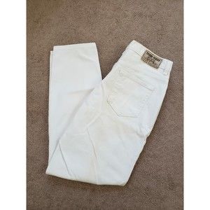 VTG 90s Faded Glory Straight Jeans Women’s 18P White Denim Made USA